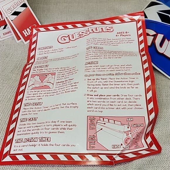 Guesstures Hilarious High-Speed Charades GameFamily Complete 2008 - Picture 3 of 7